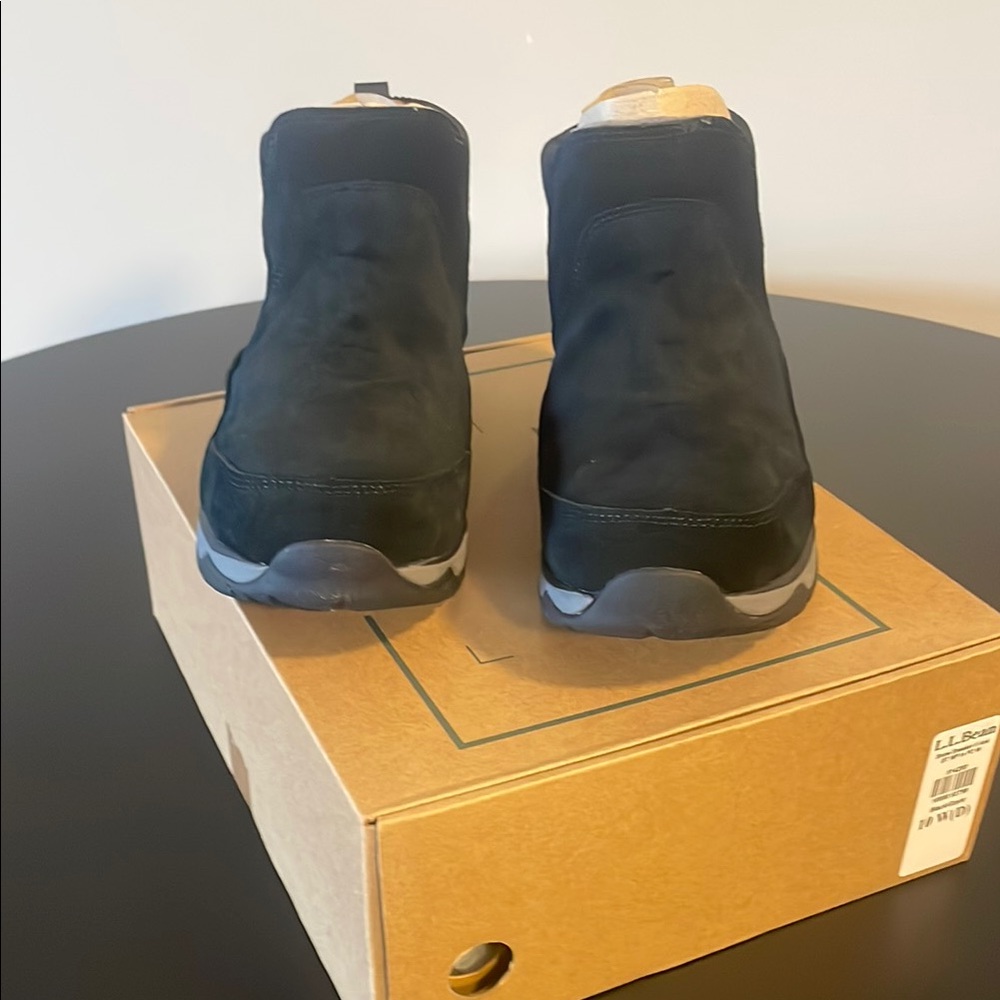 L.L. Bean Black Winter & Rain Boots Sleek Design
